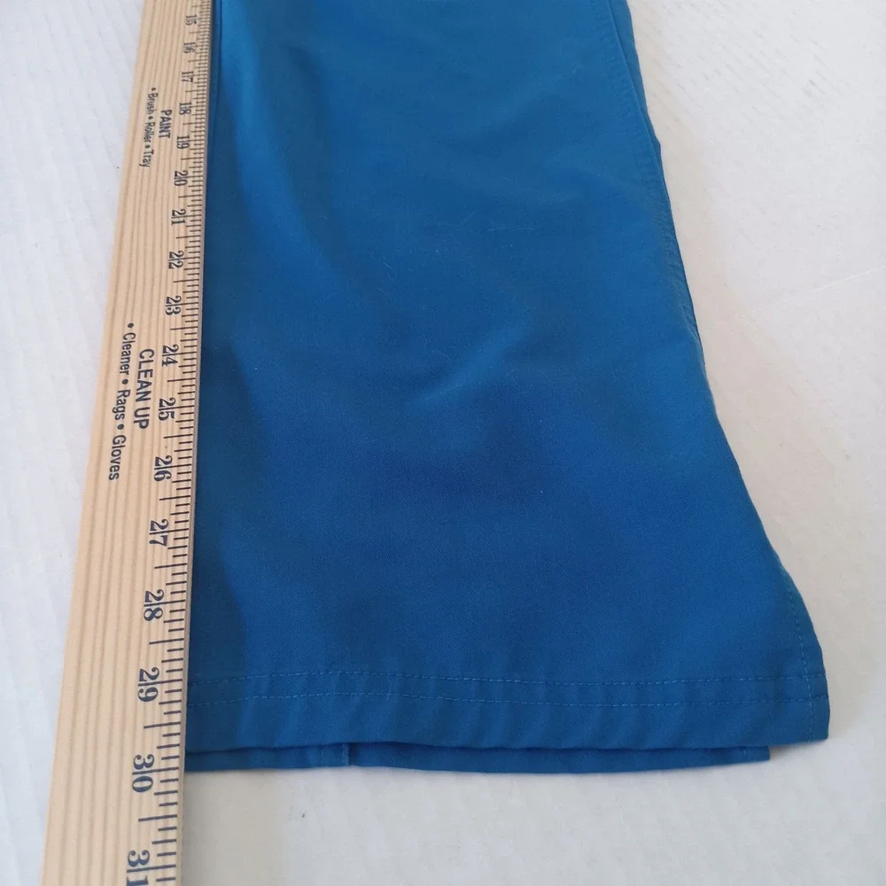 FIGS Technical Collection Scrub Pants Men M Royal Blue T21004 Straight Leg Cargo